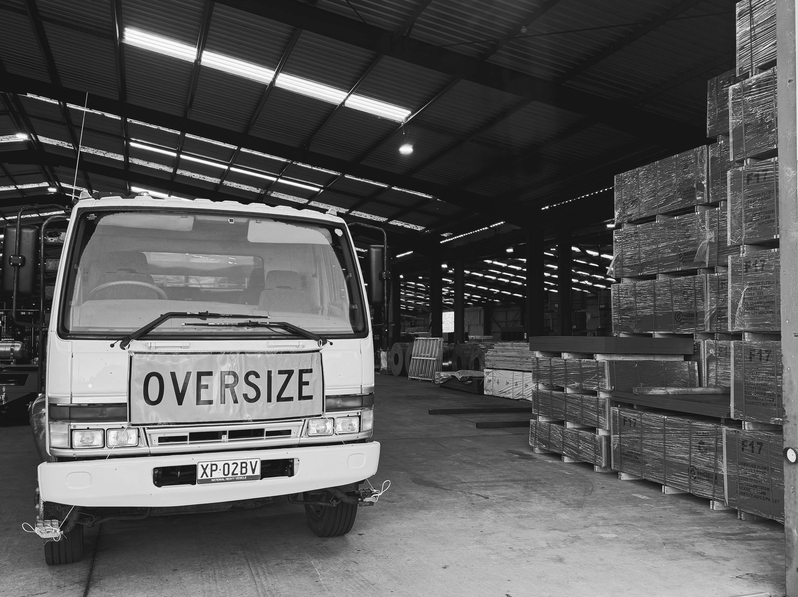 Topping Transport truck